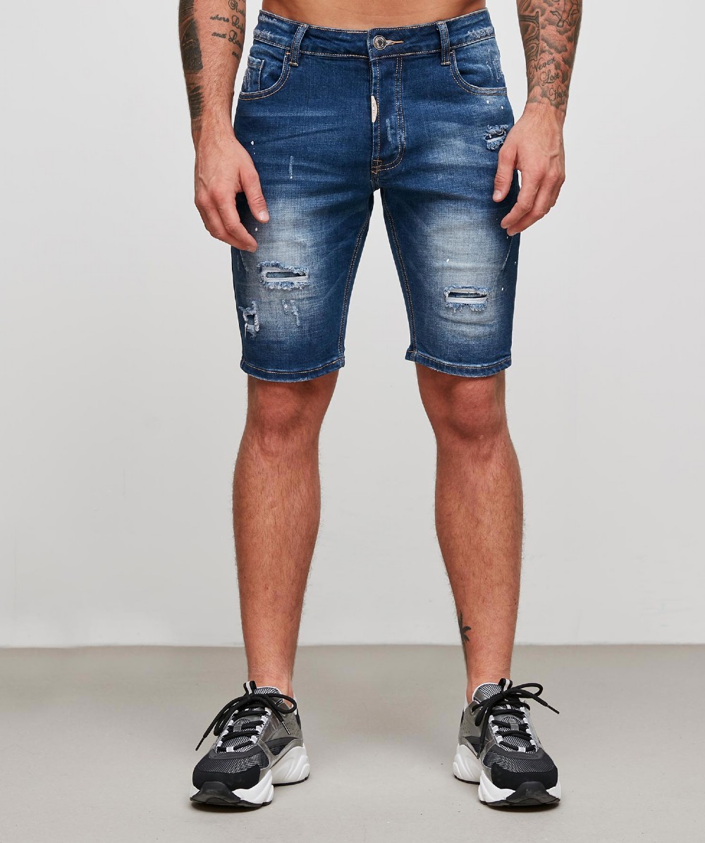 cheap distressed denim shorts