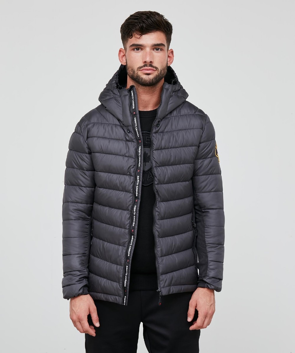 Zavetti Canada Amiata Hybrid Jacket Grey Zavetti