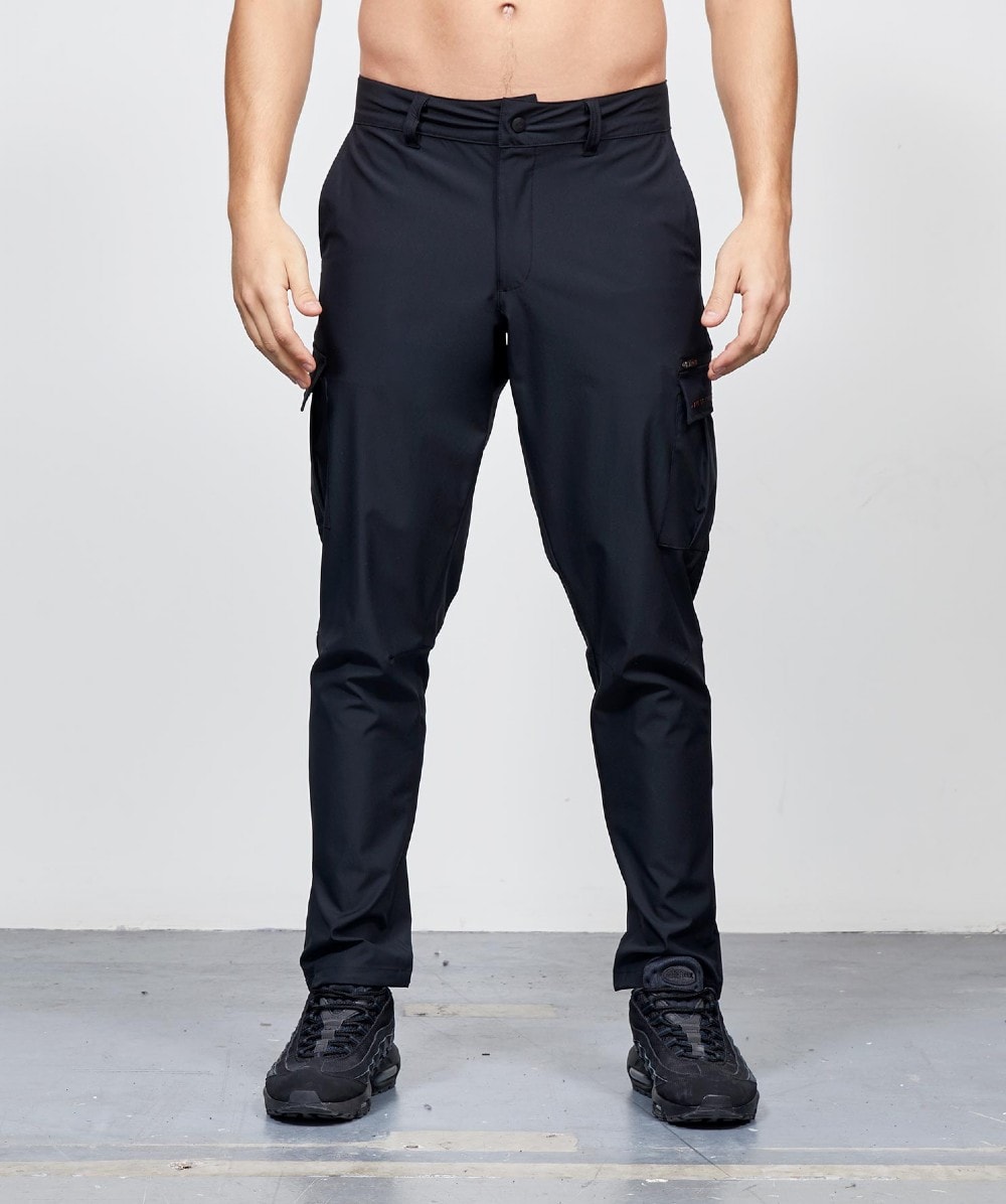 Zavetti Canada Fausta Woven Cargo Pant Black Zavetti