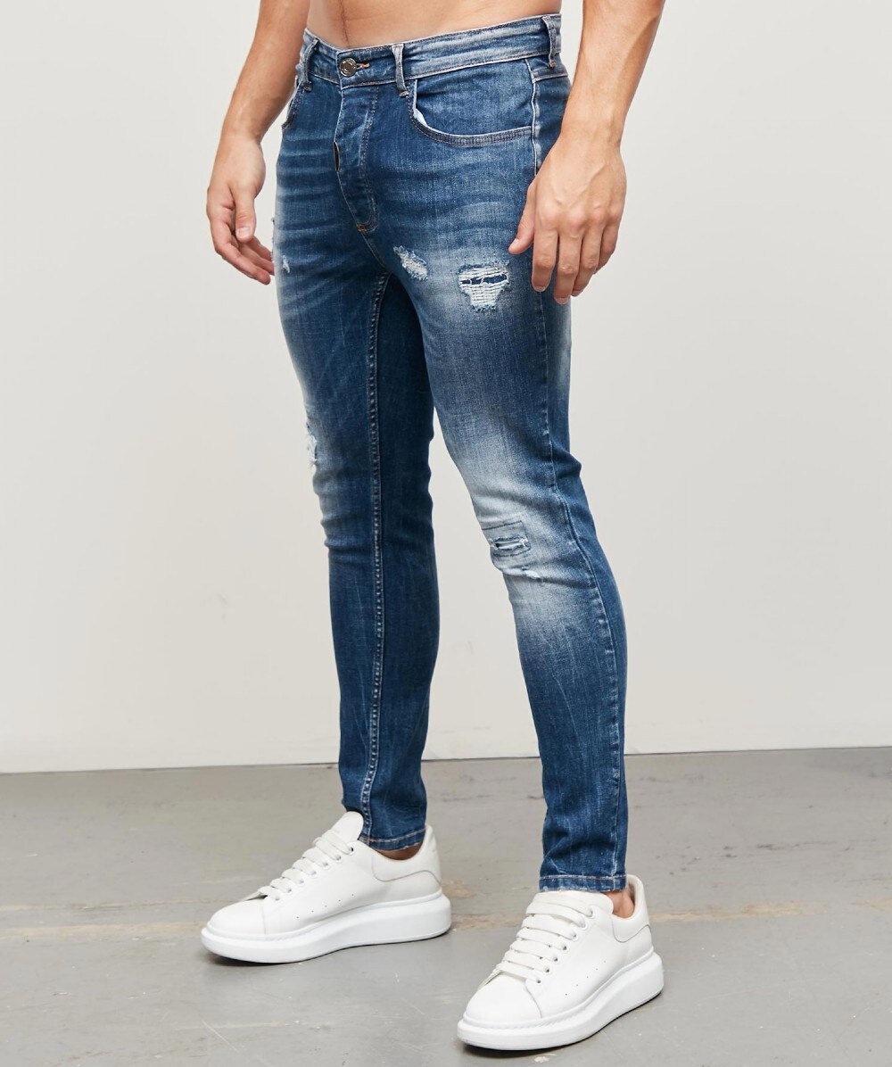 Alessandro Zavetti Vallo Superslim Denim Jean Blue Zavetti
