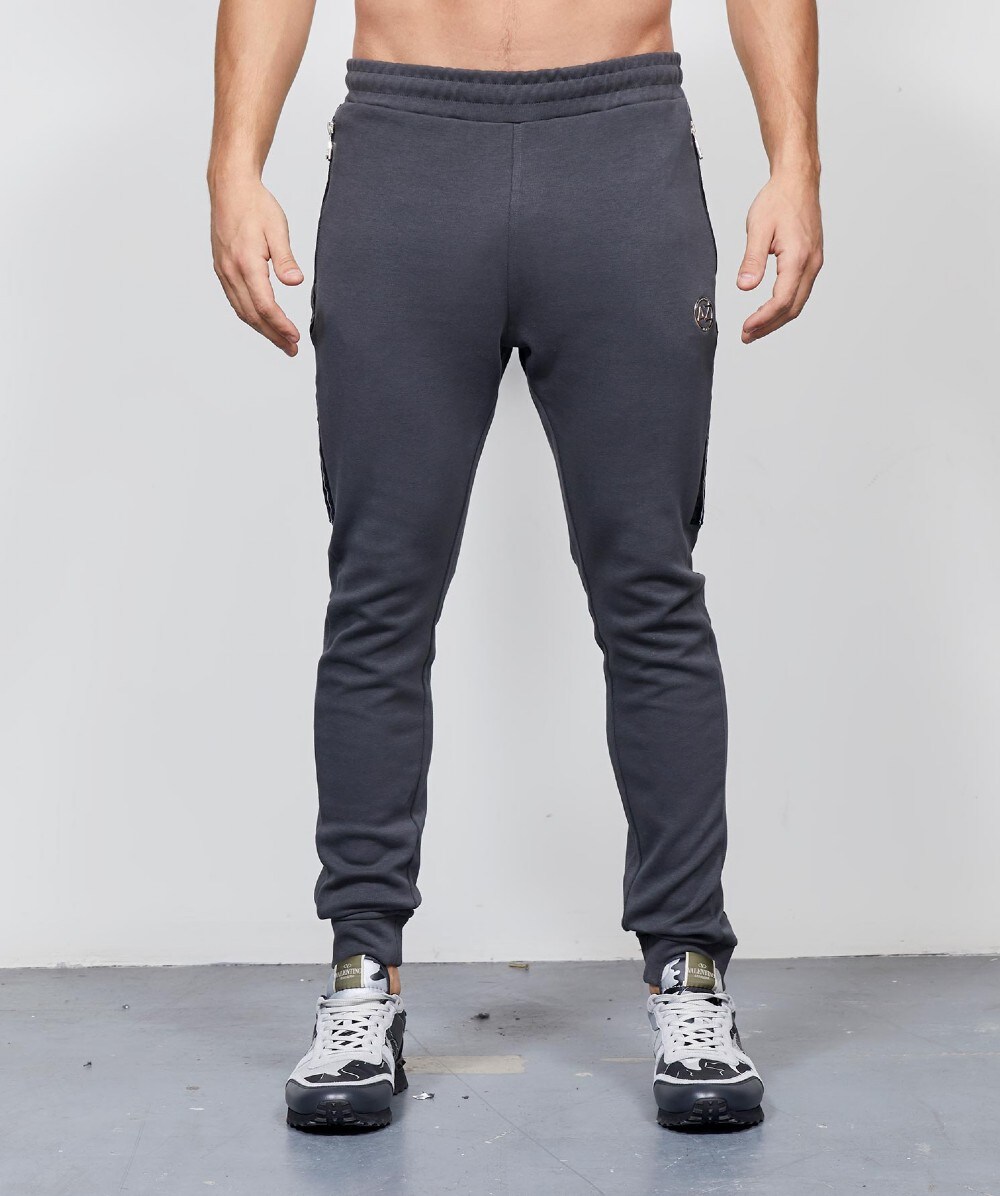 Alessandro Zavetti Romazo Tech Tape Jogger Grey Zavetti