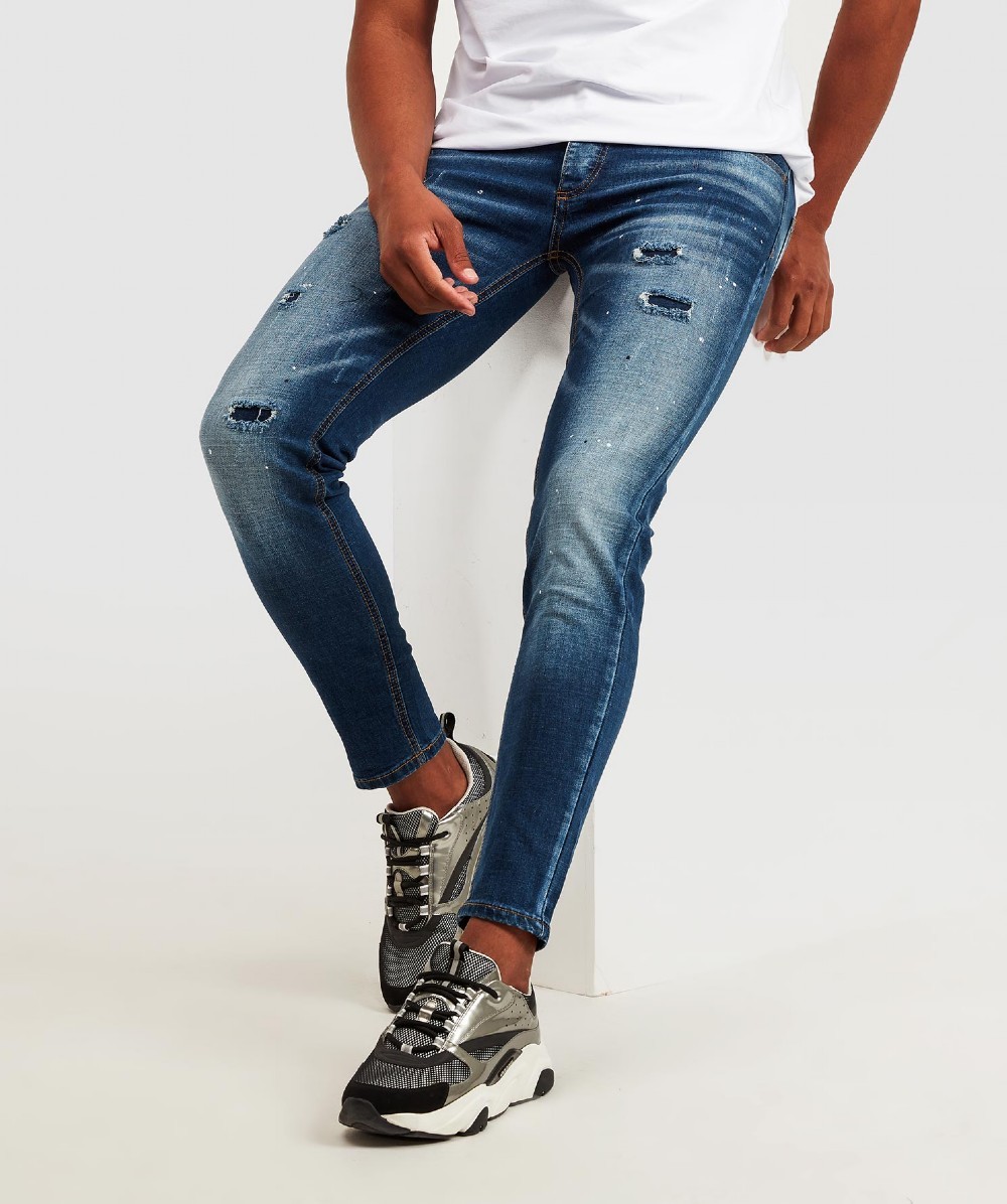 Alessandro Zavetti Apollo 002 Denim Jean | NAVY | Zavetti