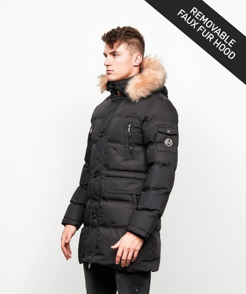 silk longline jacket