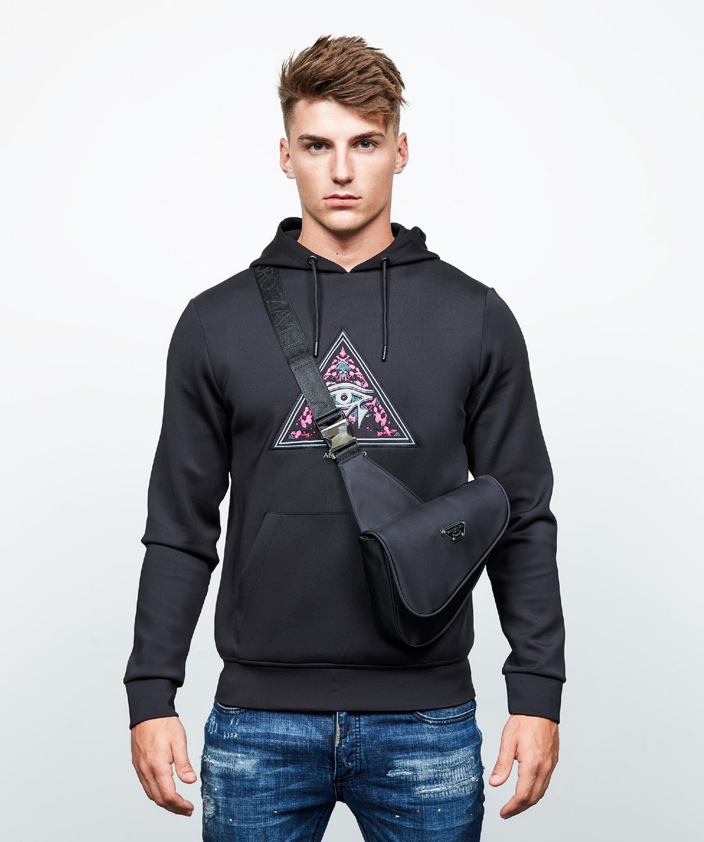 Alessandro Zavetti Nuova Saddlebag Black Zavetti