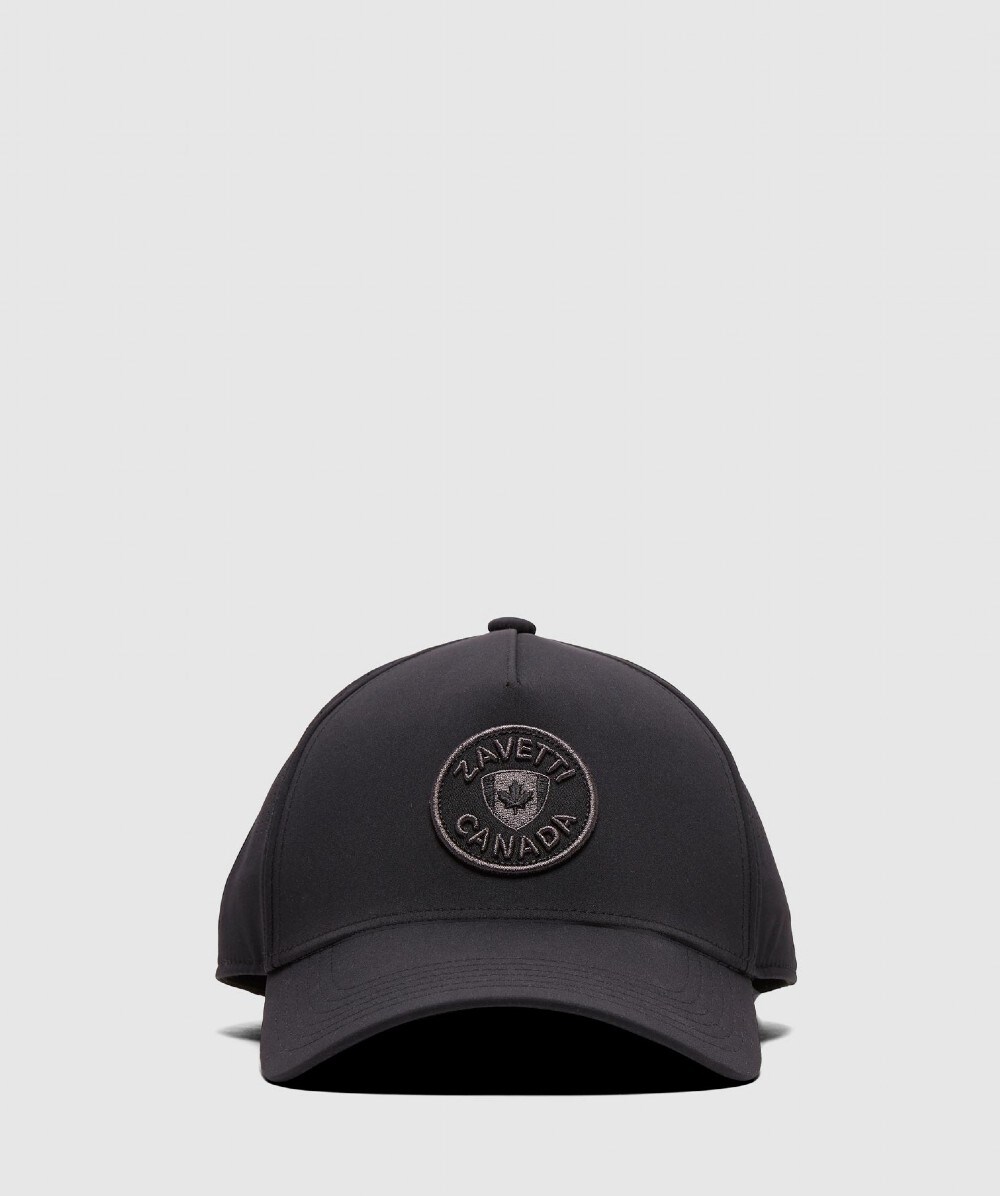 Zavetti Canada Blaine Perforated Cap Black Zavetti
