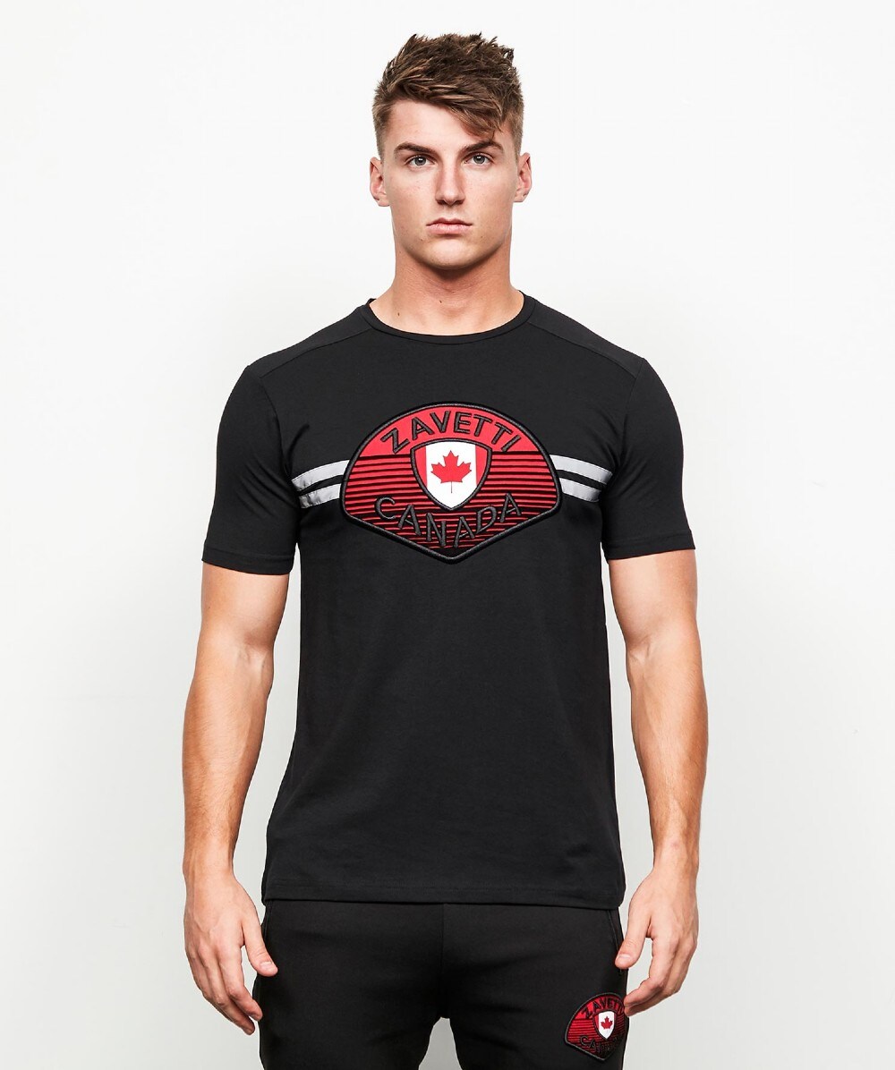 Zavetti Canada Canucci T-Shirt | Black | Zavetti