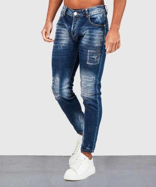 Alessandro Zavetti Rossi Slim Fit Denim Jean BLUE Zavetti