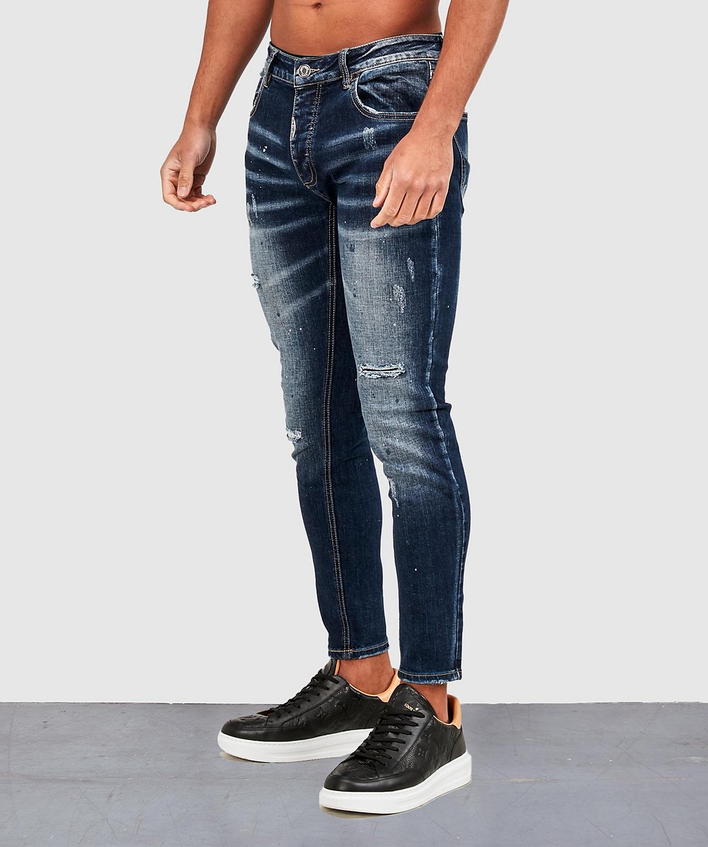 Alessandro Zavetti Lentini Slim Denim Jean Indigo Zavetti