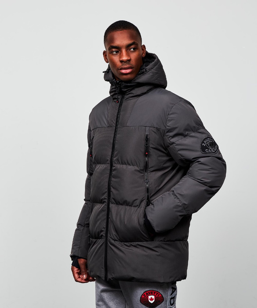 Zavetti Canada Vamos Puffer Jacket GREY Zavetti
