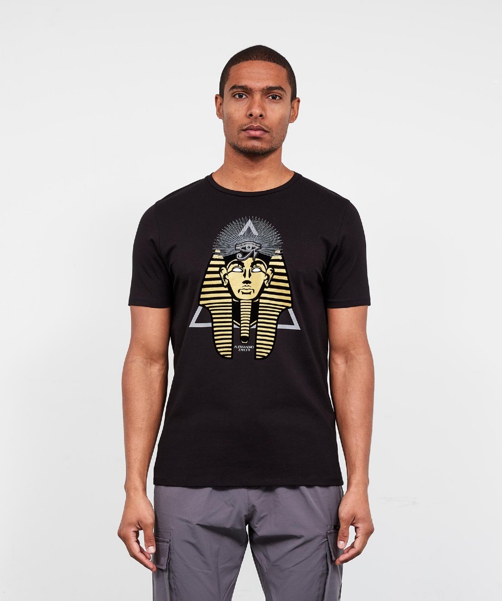 Alessandro Zavetti Pharaoh T-Shirt | Black | Zavetti