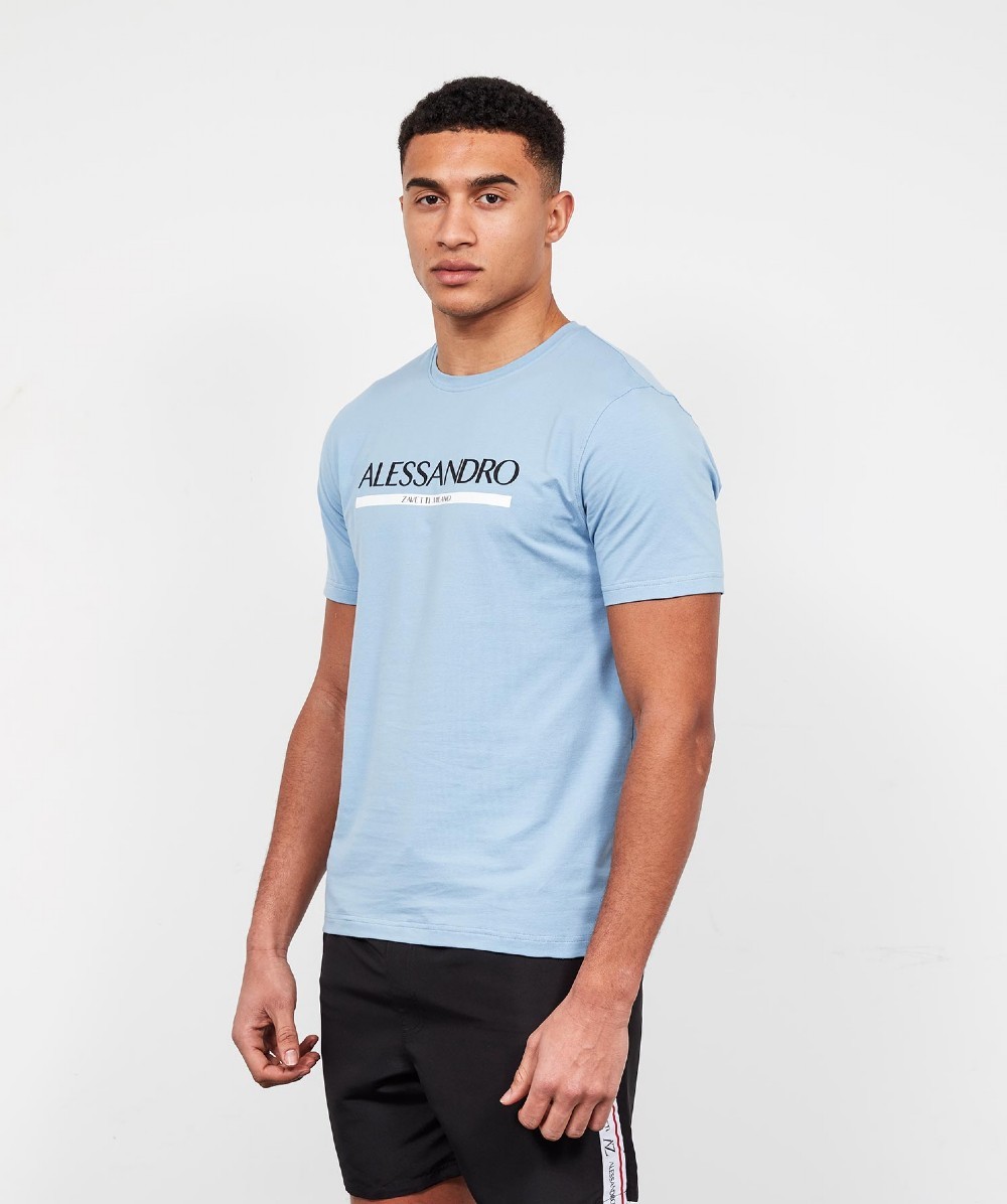 Alessandro Zavetti Merseo 2.0 T-Shirt | Sky | Zavetti