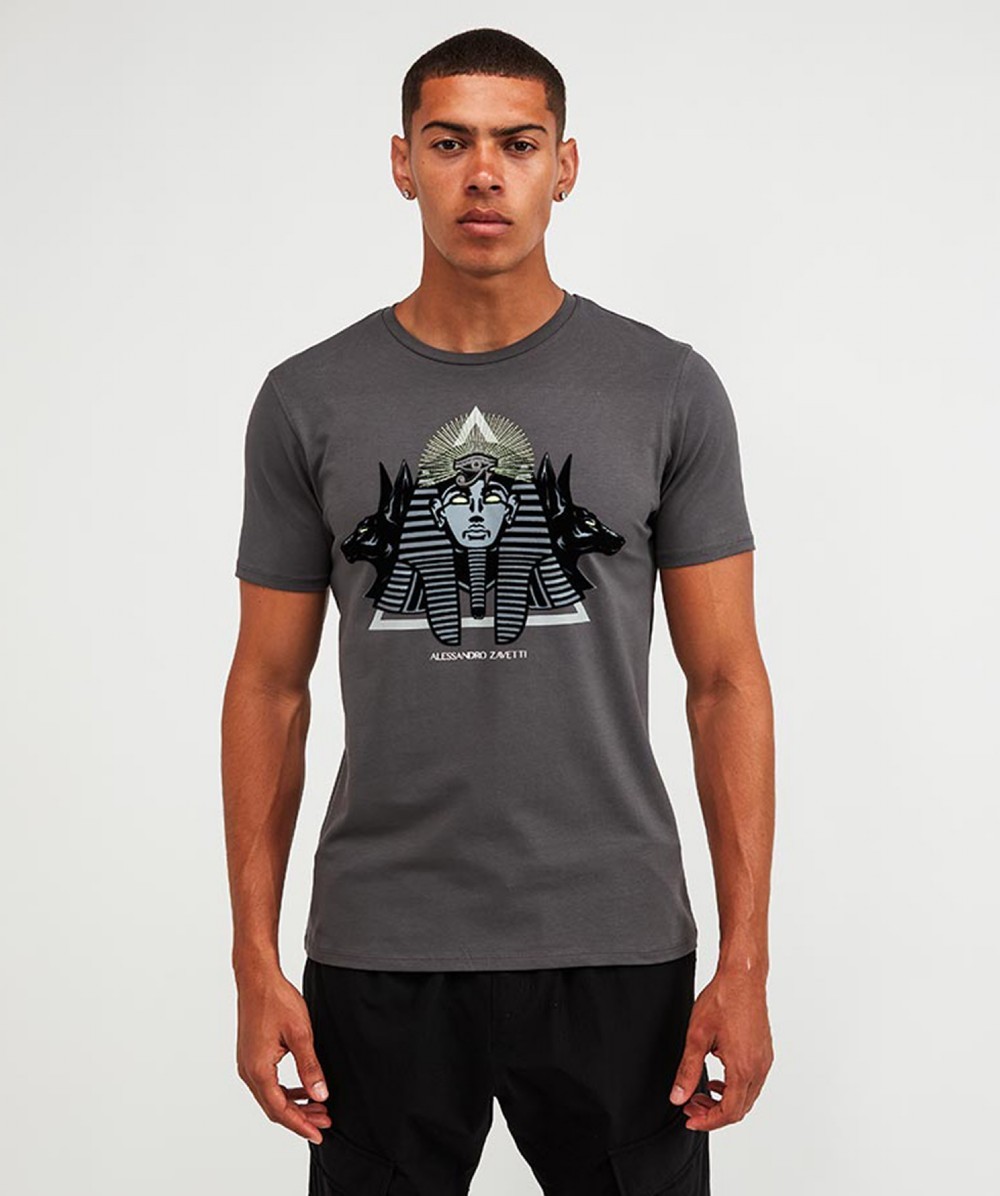 Alessandro Zavetti Trinity T-Shirt | Magnet Grey | Zavetti