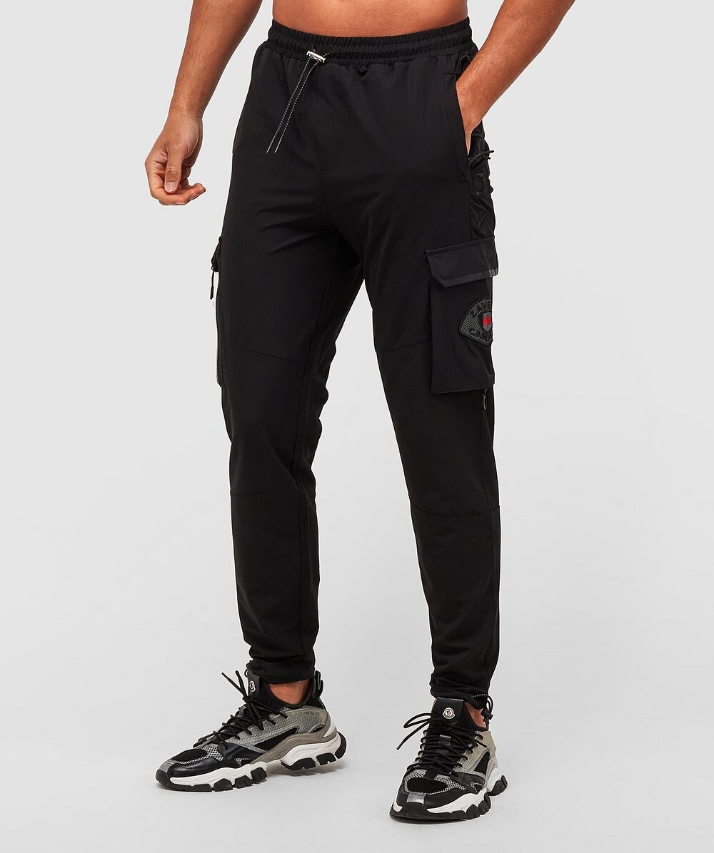 Zavetti Canada Rivelini Cargo Pant Jet Black Zavetti