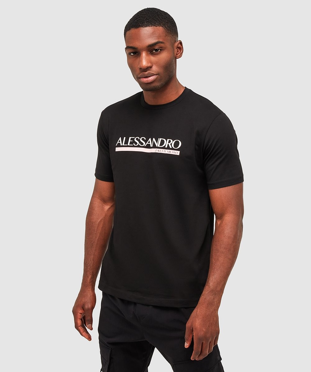 Alessandro Zavetti Mersoni 2.0 T-Shirt | Black | Zavetti