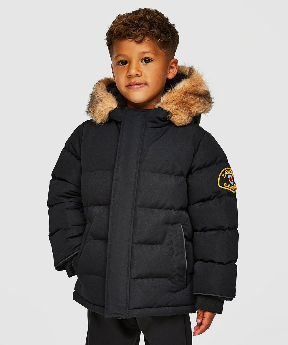 Spring Offer Nursery Oshawa 2.0 Puffer Parka Jacket | Jet Black | Zavetti