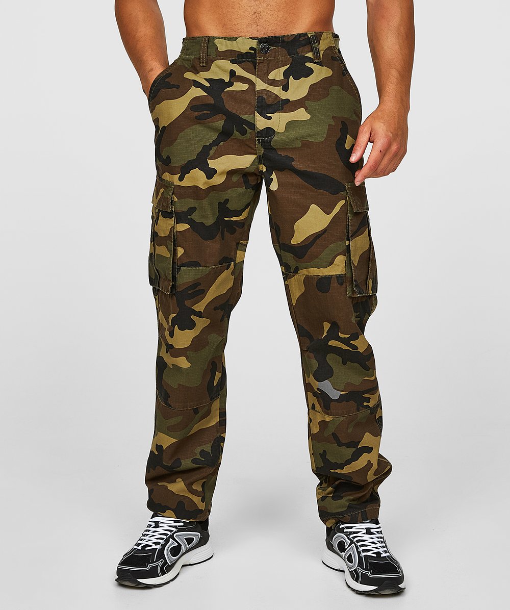 Night Out Edit Minotti Wash Camo Cargo Pant | Camo | Zavetti