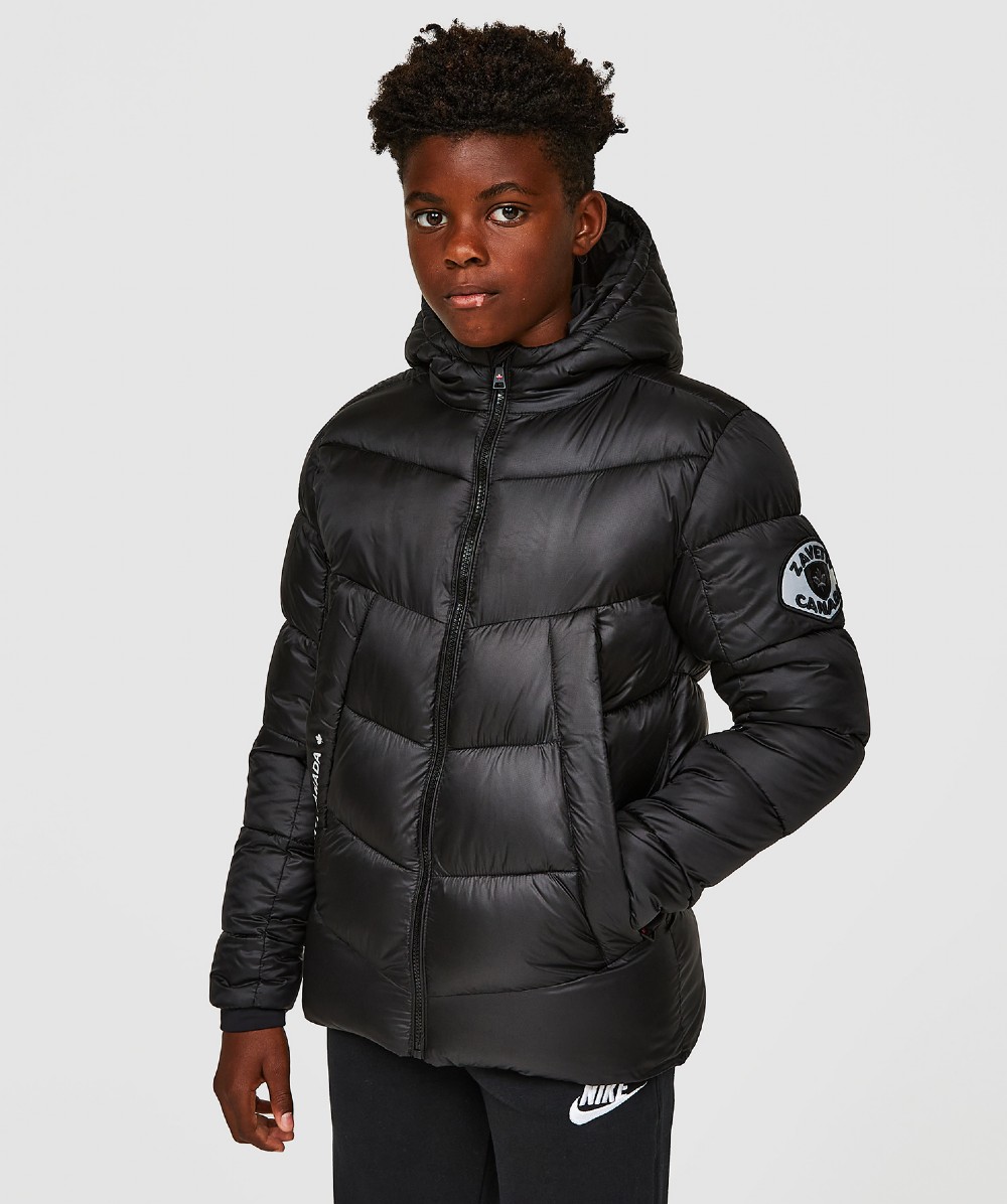 Spring Offer Junior Merciato Puffer Jacket | Jet Black | Zavetti