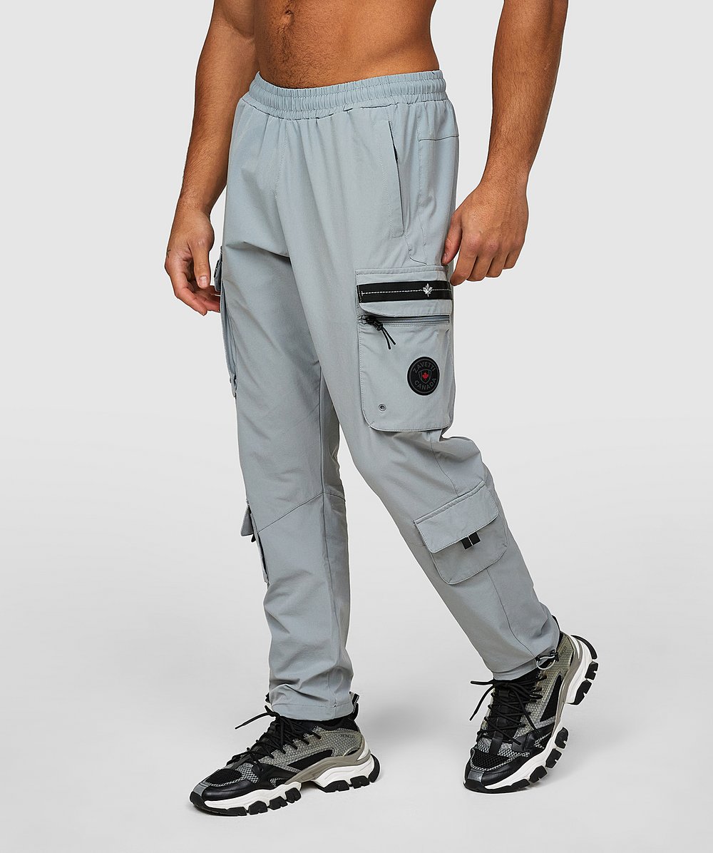 Zavetti Canada Agazzi Woven Cargo Pant MONUMENT Zavetti
