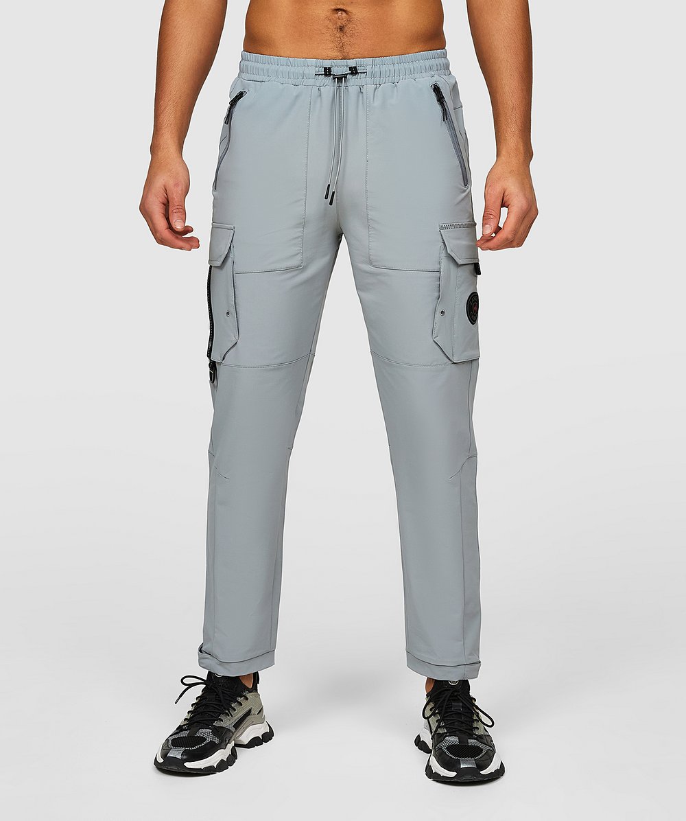 Zavetti Canada Amorteno Woven Cargo Pant Monument Zavetti