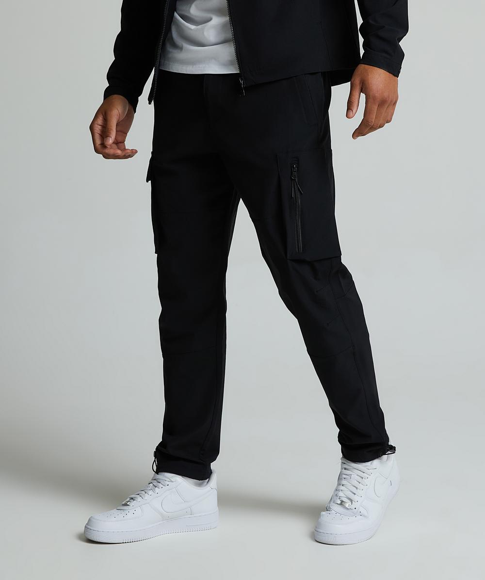 Alessandro Zavetti Persino Cargo Pant | Jet Black | Zavetti