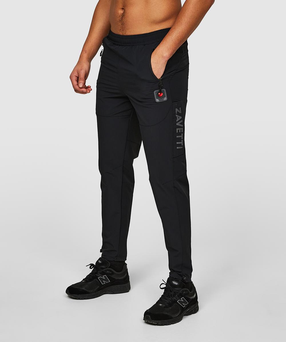 Zavetti Canada Vemaro Woven Pant | Jet Black | Zavetti