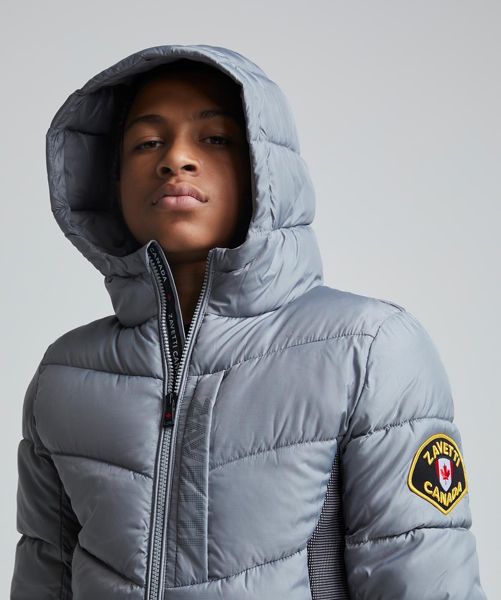Zavetti Canada Junior Fallori Hybrid Puffer Jacket Monument