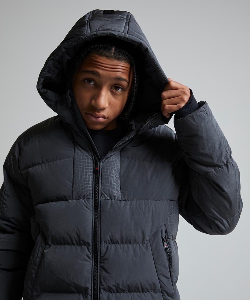 Zavetti Canada Junior Baressio Puffer Jacket | Urban Charcoal