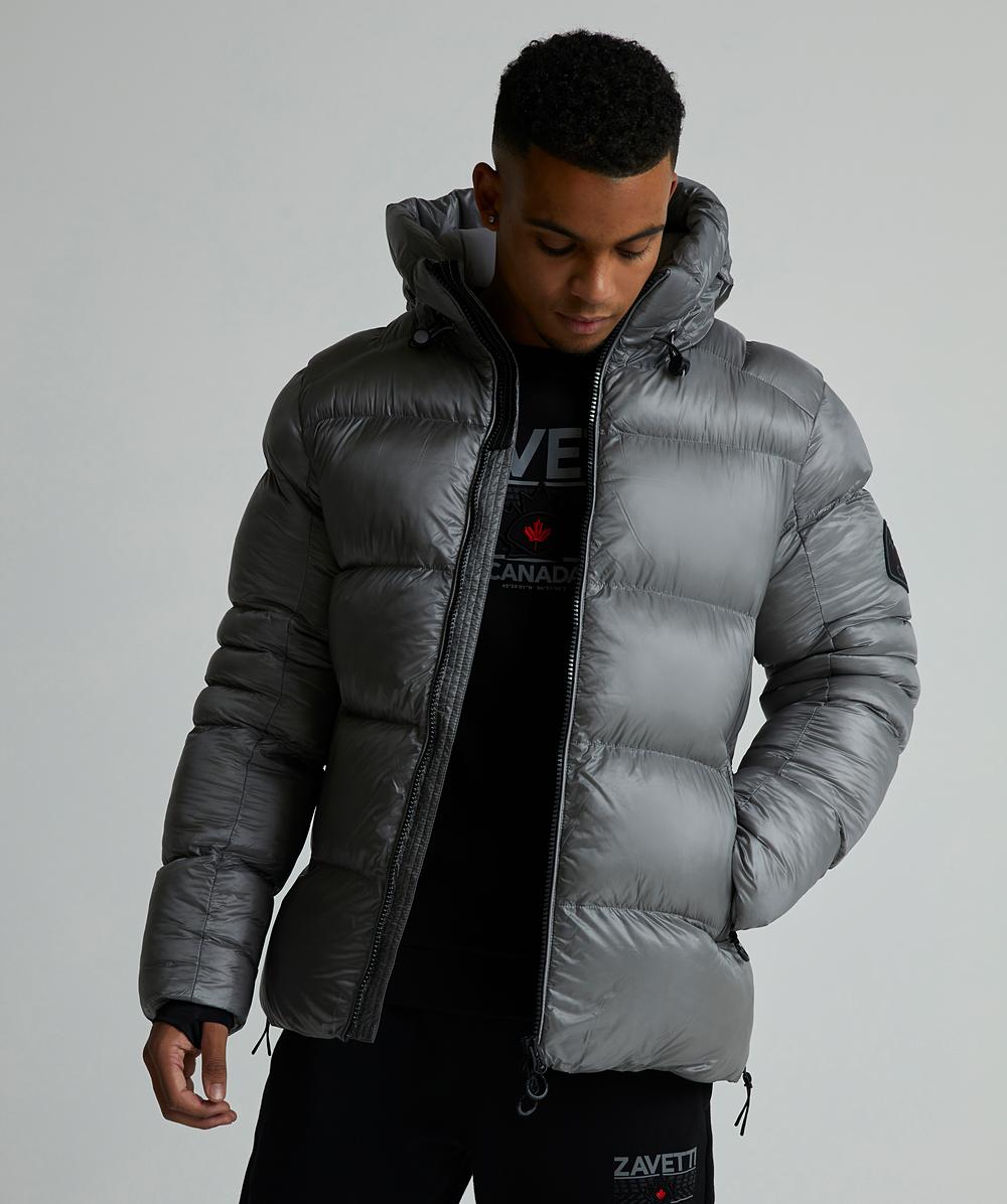 Zavetti Canada Tanox Puffer Jacket | Monument Grey | Zavetti