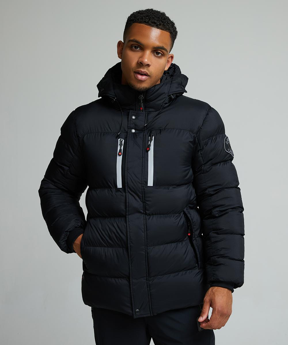 Zavetti Canada Atlin 2.0 Puffer Jacket | Jet Black | Zavetti