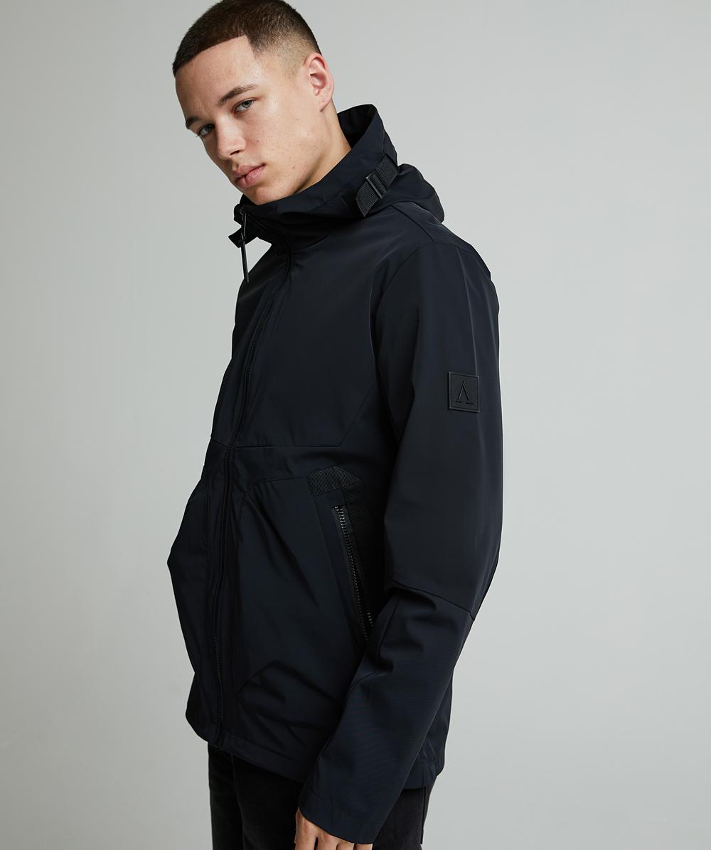 Alessandro Zavetti Barella Windbreaker | Jet Black | Zavetti