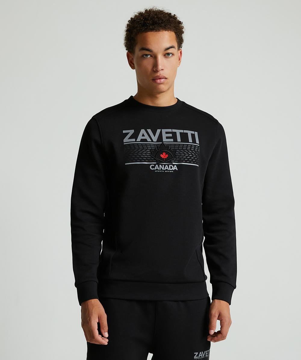 Zavetti Canada Dimola Sweatshirt | Jet Black | Zavetti