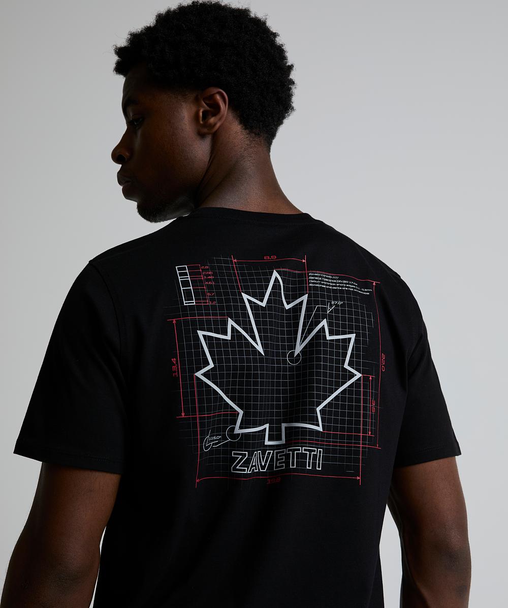 Zavetti Canada Giorelli T-Shirt | Black | Zavetti