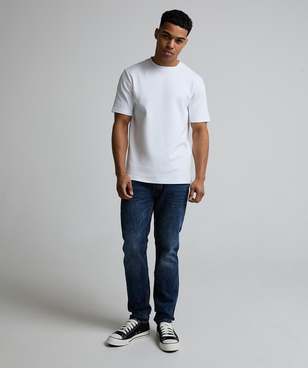 Osoli Slim Stacked Fit Denim Jean