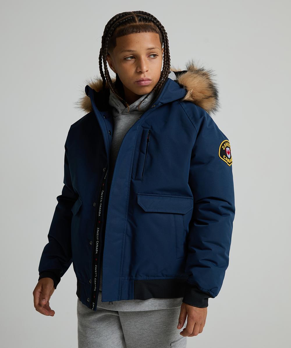 Abelli Hooded Bomber Jacket