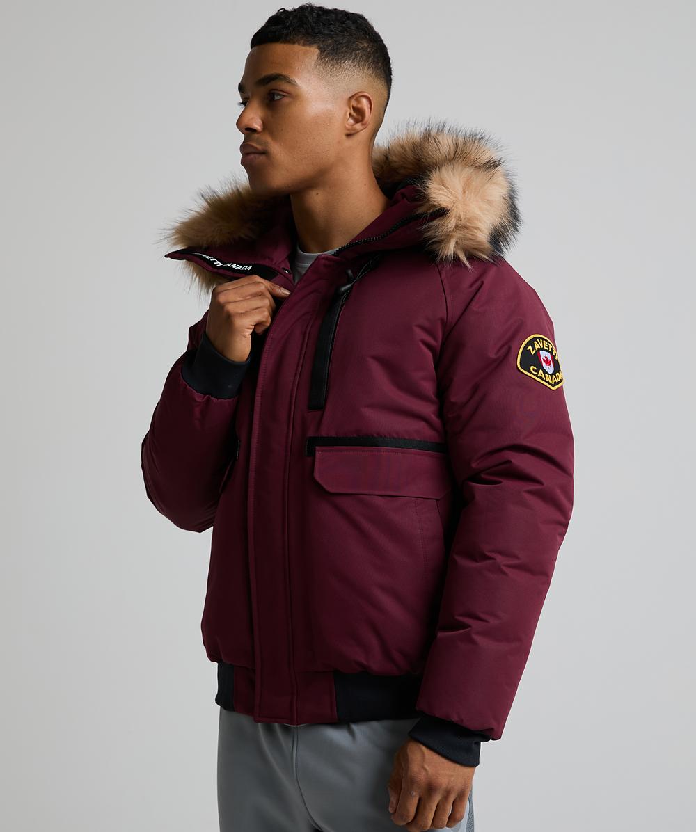 Zavetti Canada Abelli 2.0 Hooded Bomber Jacket | Portique | Zavetti