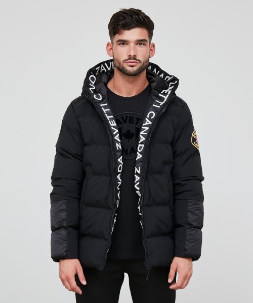 Zavetti Canada Turbo Bomber Jacket | Black | Zavetti