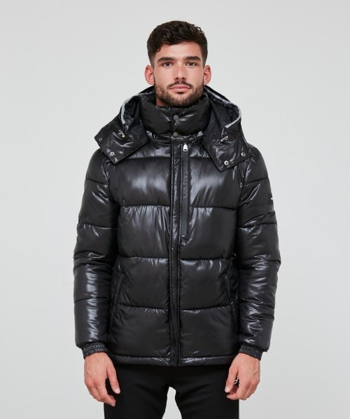 Alessandro Zavetti Tesidro 1/4 Zip AOP Windbreaker Jacket Black Zavetti