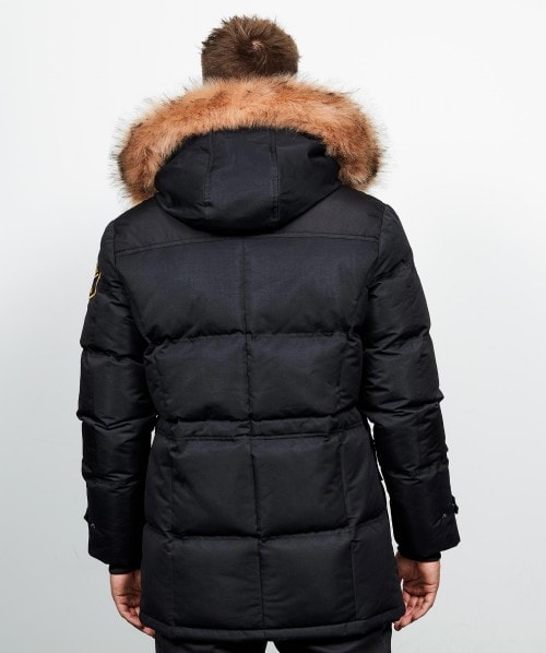 Turveno hooded bomber parka jacket Clearance