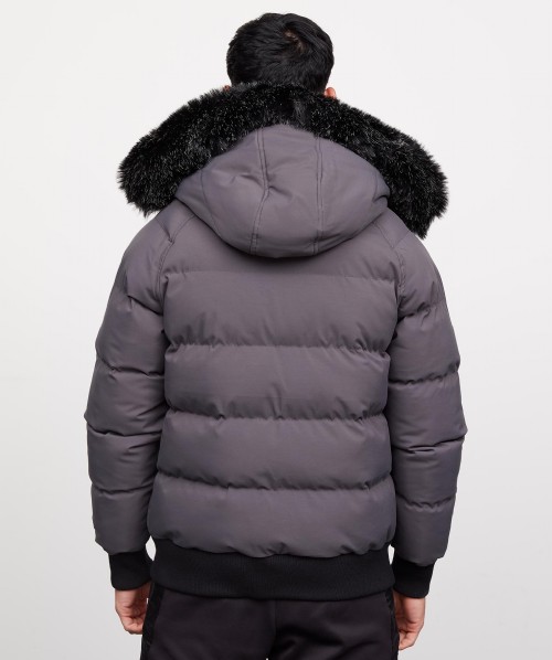 parka jacket with fur hood