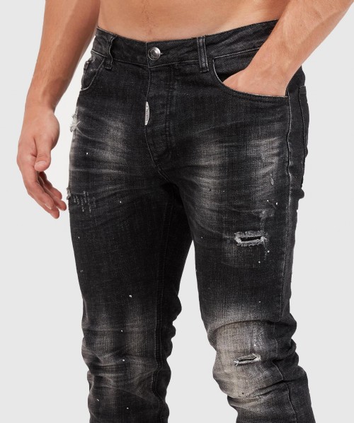 zavetti jeans black