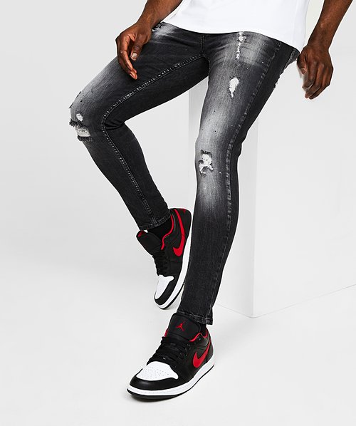 Zavetti paint splatter jeans Clearance