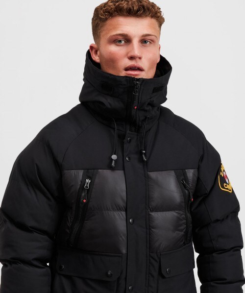 bomber puffer coat