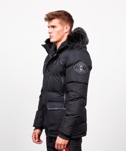 puffer parka coat