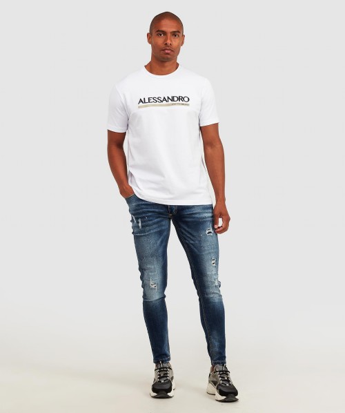 Emidio 2.0 Mid Wash Denim Jean