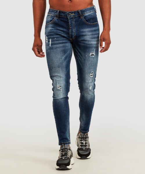 Emidio 2.0 Mid Wash Denim Jean