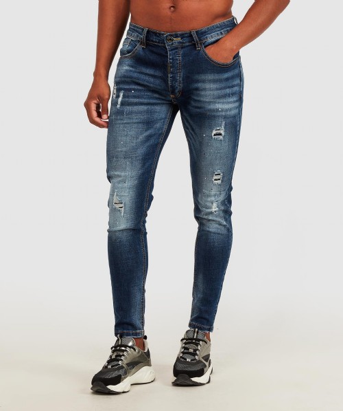 Emidio 2.0 Mid Wash Denim Jean