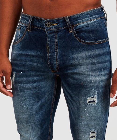 Emidio 2.0 Mid Wash Denim Jean