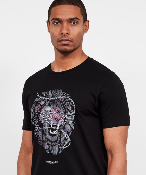 alessandro zavetti tiger moletom com capuz