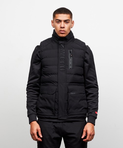 Zavetti Canada Perotta Gilet | Black | Zavetti