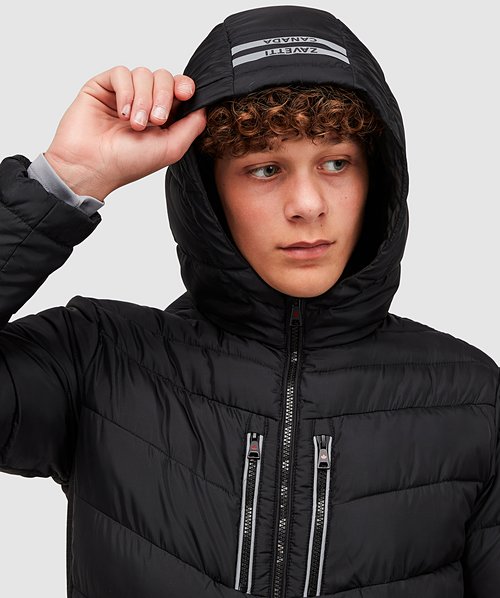 Junior Meslin Hybrid Puffer Jacket